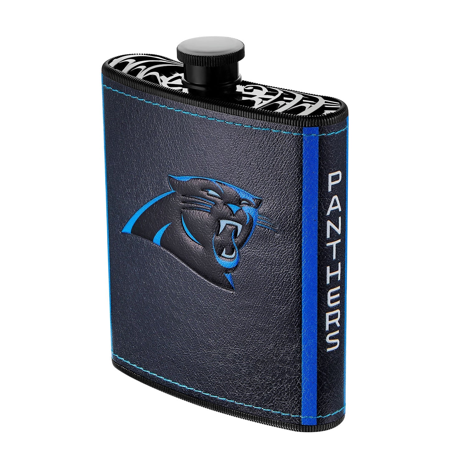 NFL Plastic Hip Flask - Gamedays Gear - Carolina Panthers