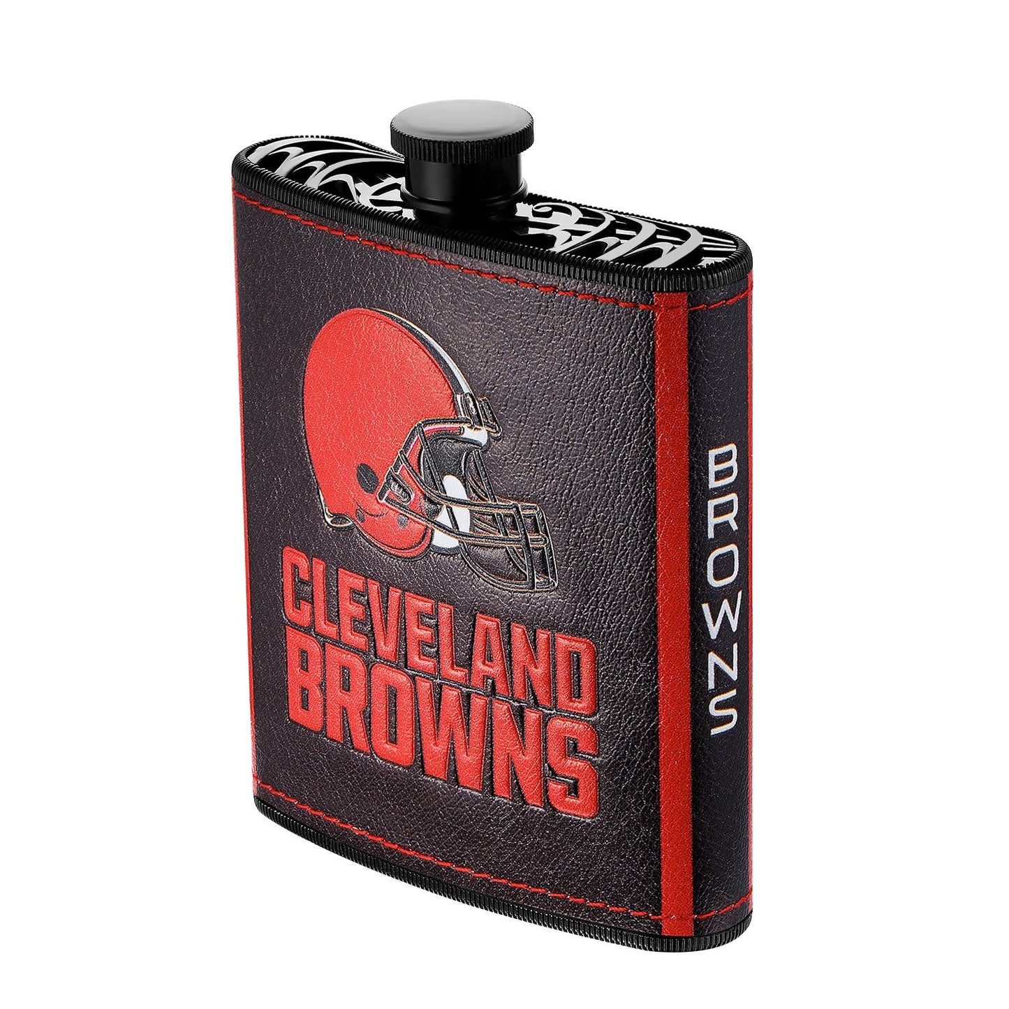 NFL Plastic Hip Flask - Gamedays Gear - Cleveland Browns