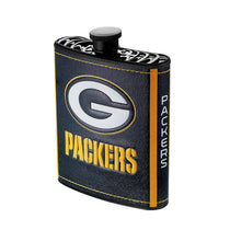 Green Bay Packers Plastic Hip Flask