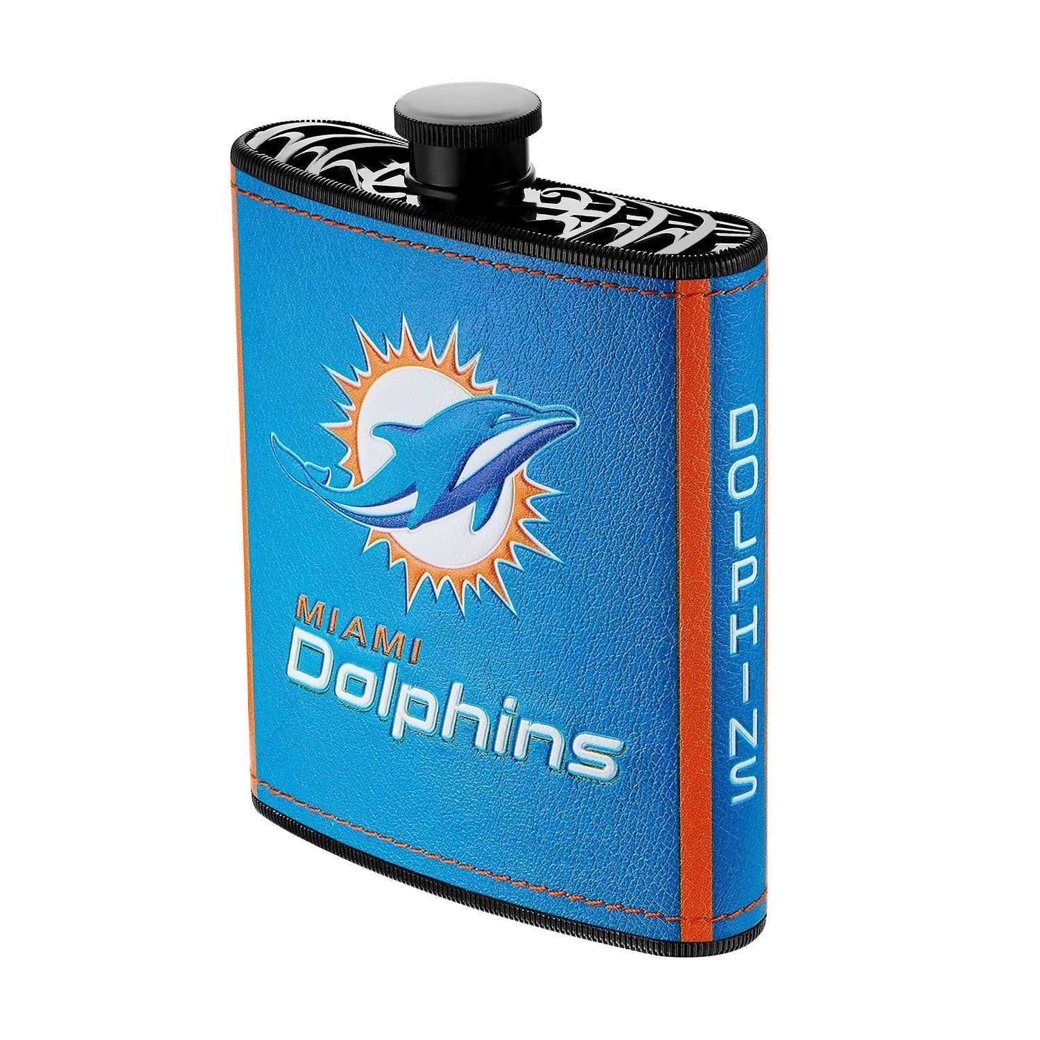 NFL Plastic Hip Flask - Gamedays Gear - Miami Dolphins