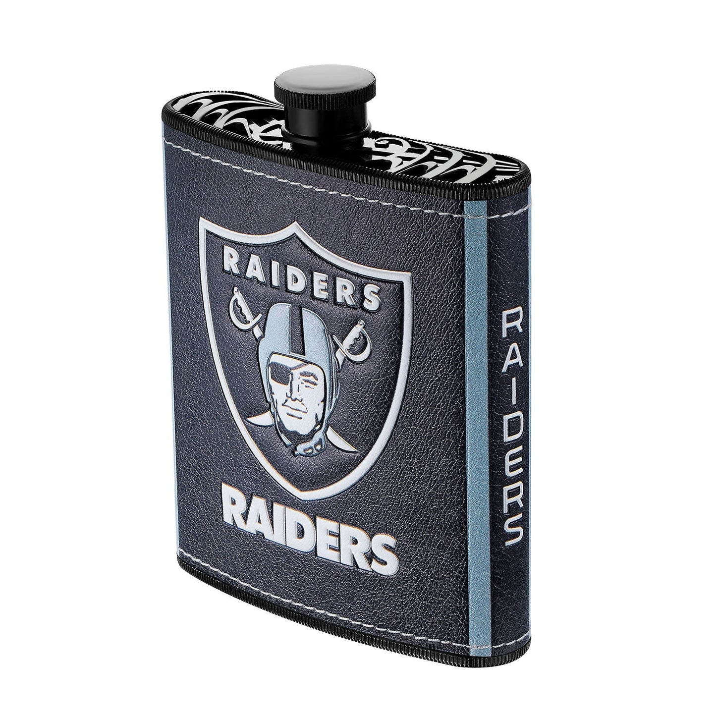 NFL Plastic Hip Flask - Gamedays Gear - Las Vegas Raiders