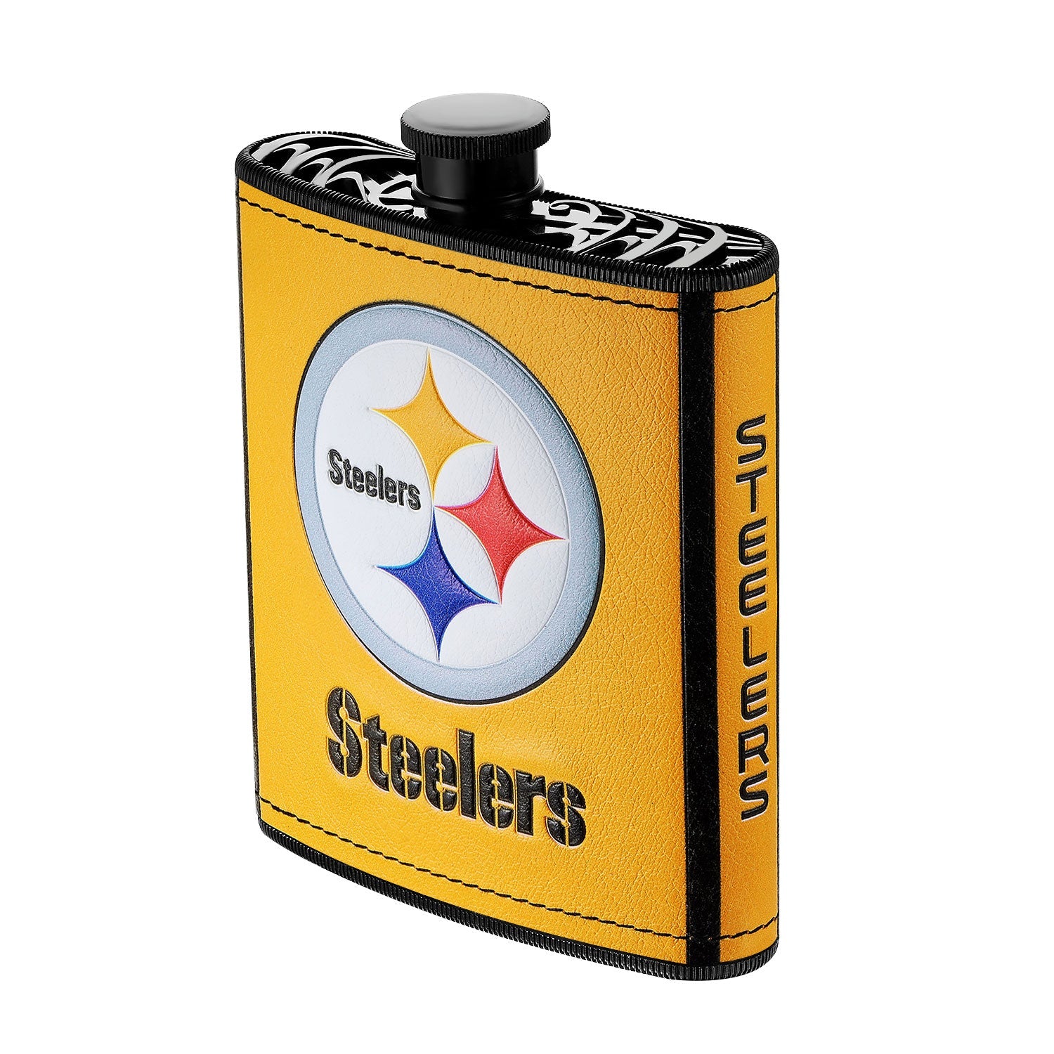 NFL Plastic Hip Flask - Gamedays Gear - Pittsburgh Steelers