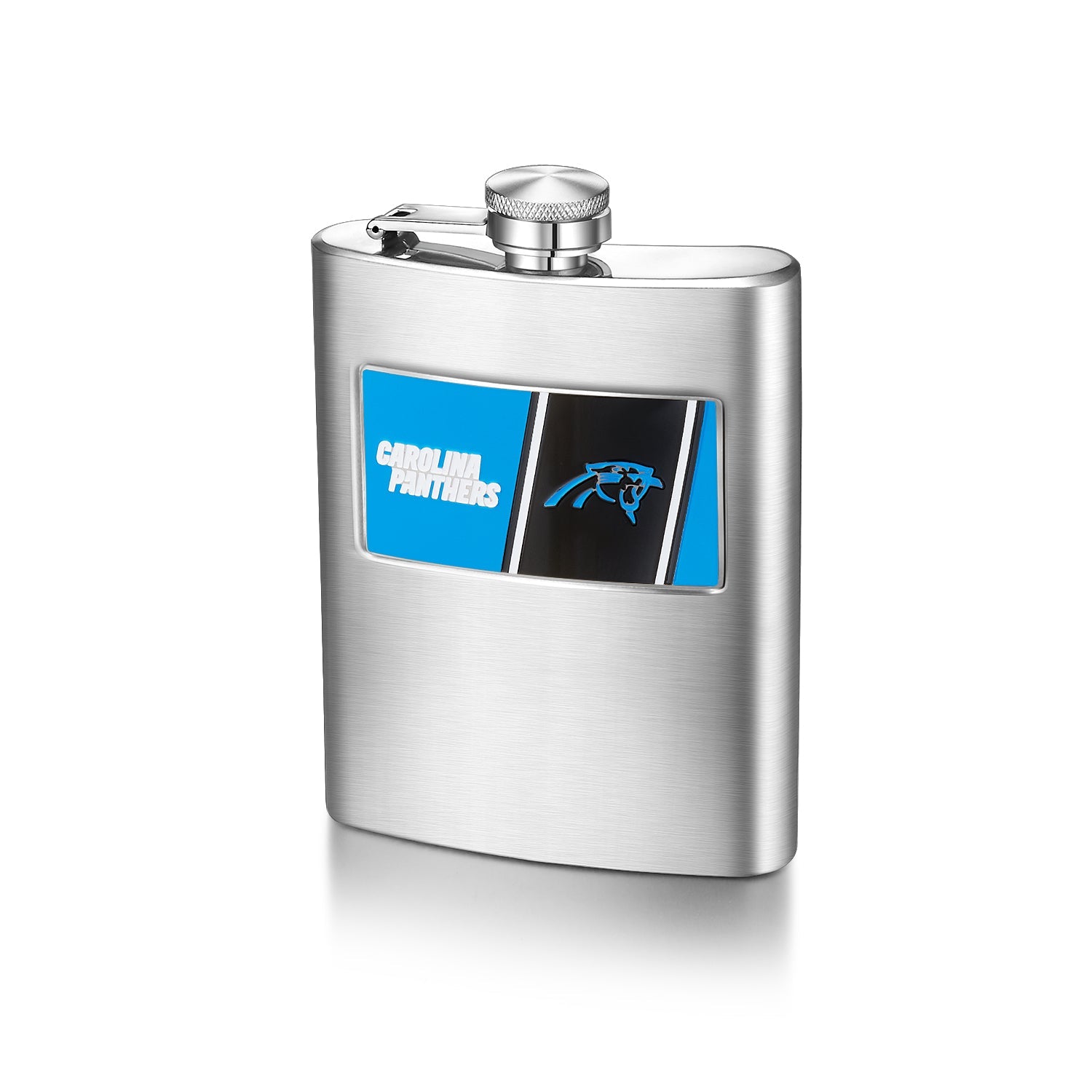 NFL Stainless Steel Flask - Gamedays Gear - Carolina Panthers