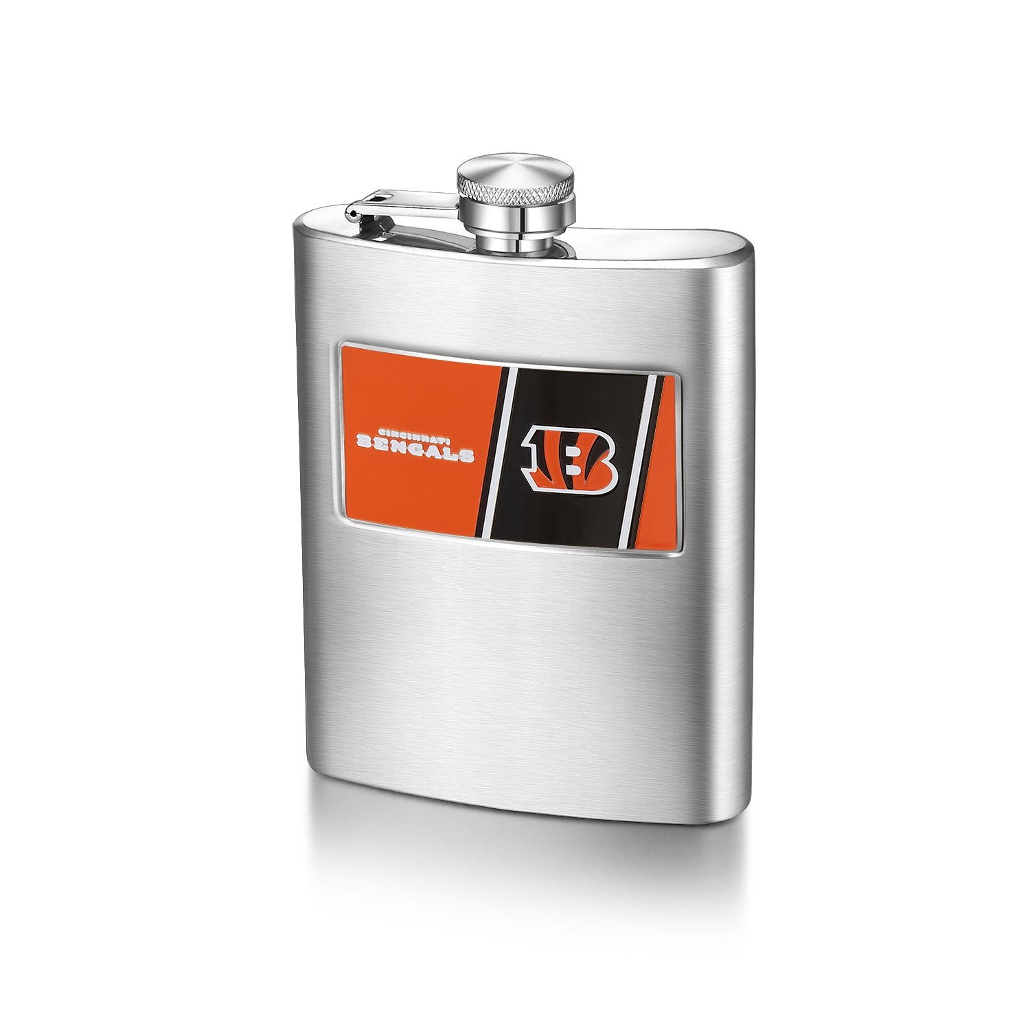 NFL Stainless Steel Flask - Gamedays Gear - Cincinnati Bengals