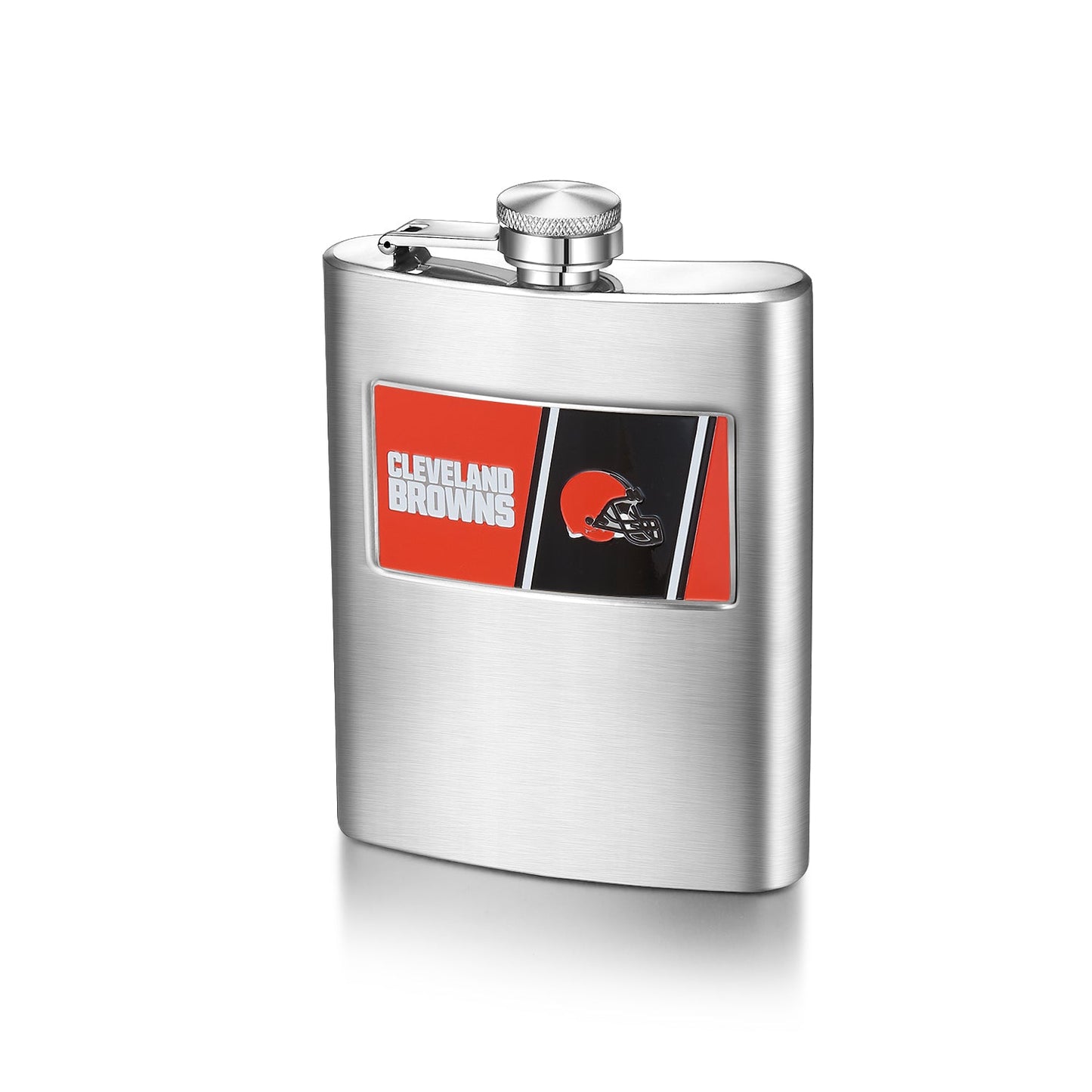 NFL Stainless Steel Flask - Gamedays Gear - Cleveland Browns