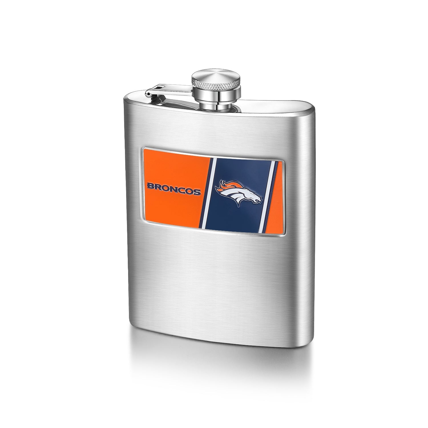 NFL Stainless Steel Flask - Gamedays Gear - Denver Broncos