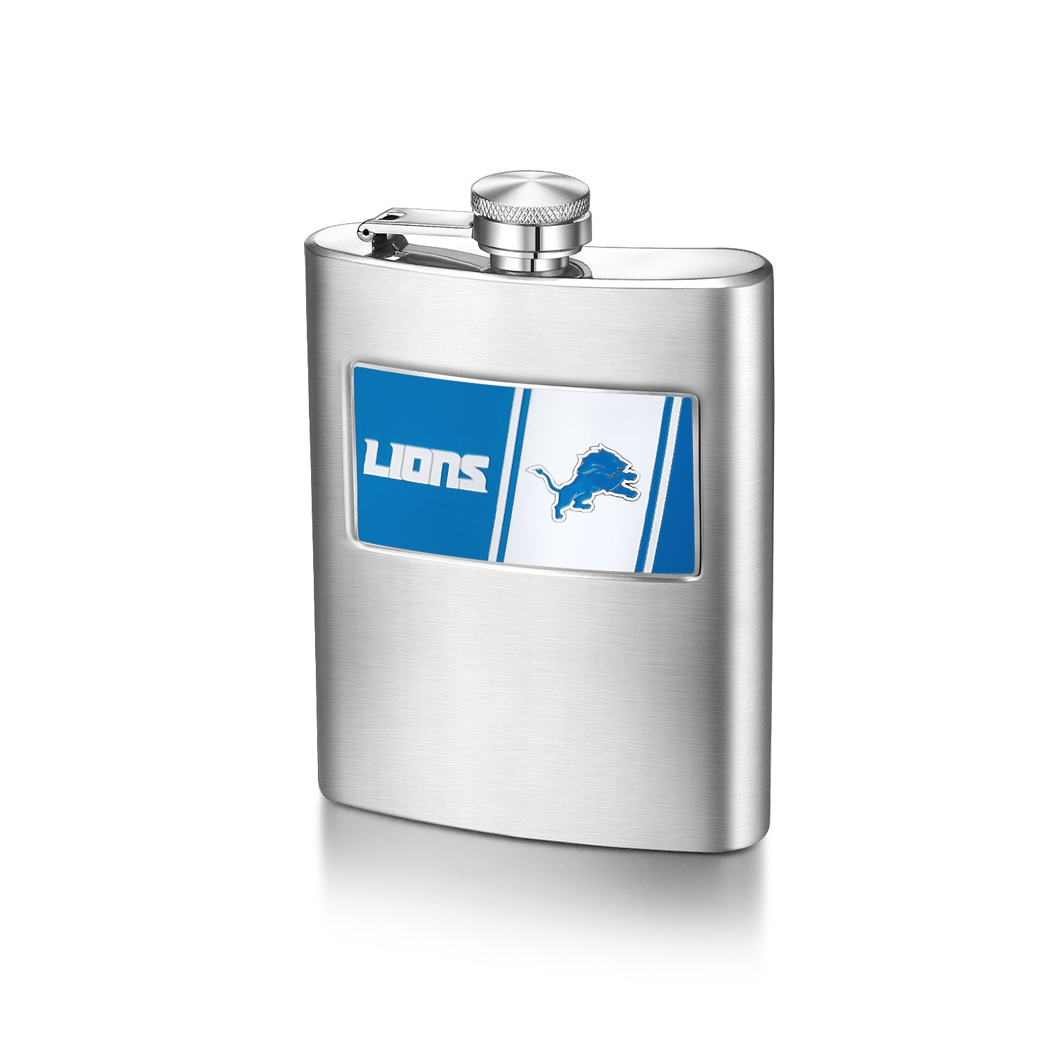 NFL Stainless Steel Flask - Gamedays Gear - Detroit Lions