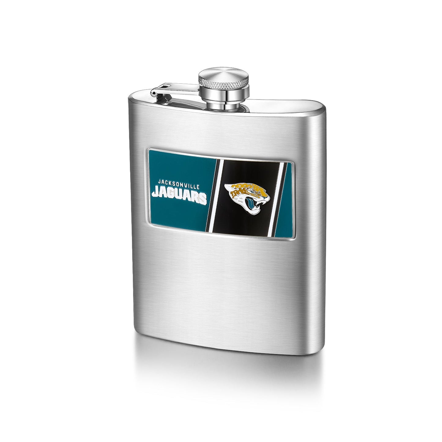 NFL Stainless Steel Flask - Gamedays Gear - Jacksonville Jaguars