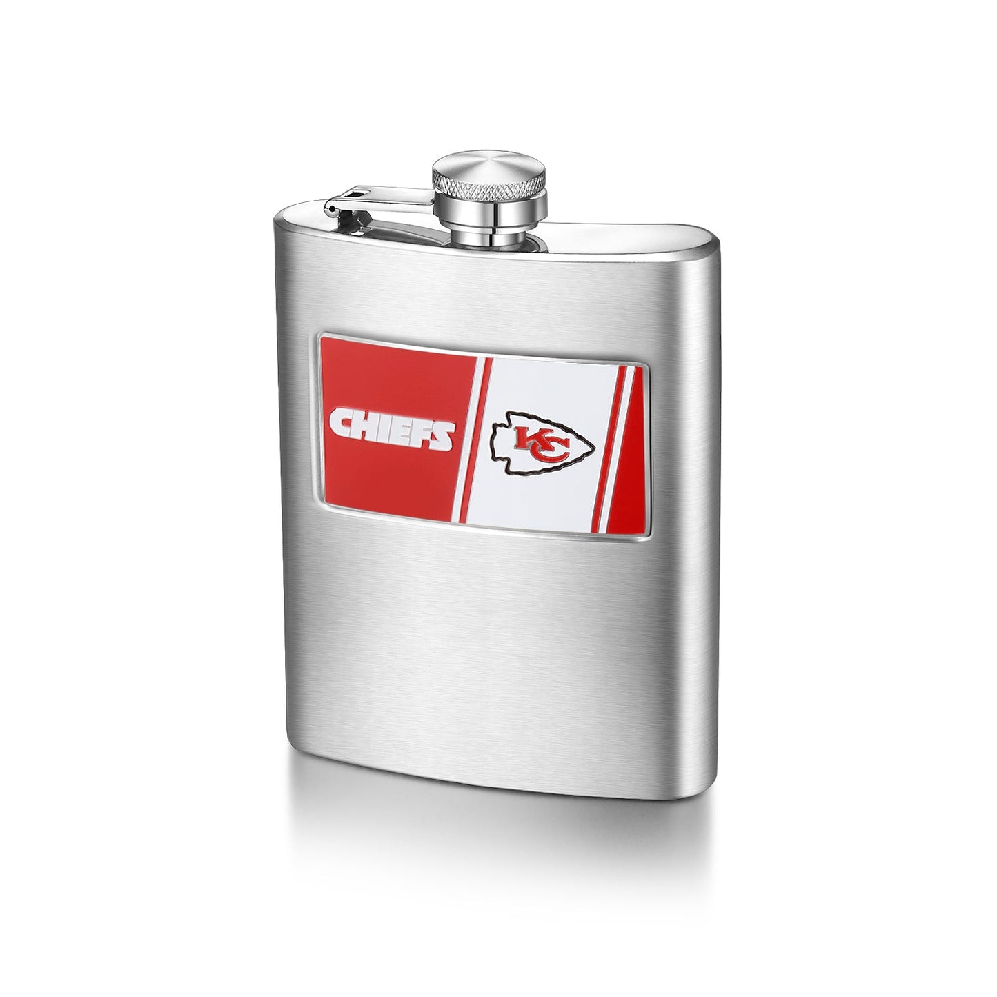 NFL Stainless Steel Flask - Gamedays Gear - Kansas City Chiefs