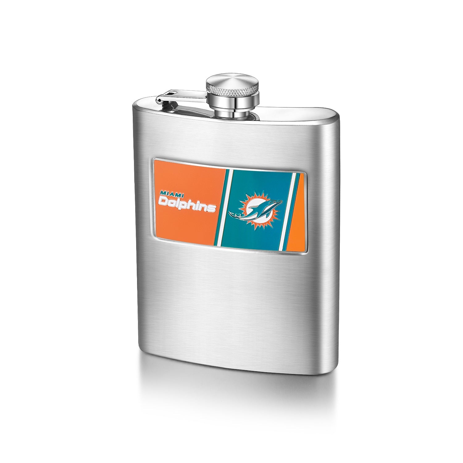 NFL Stainless Steel Flask - Gamedays Gear - Miami Dolphins