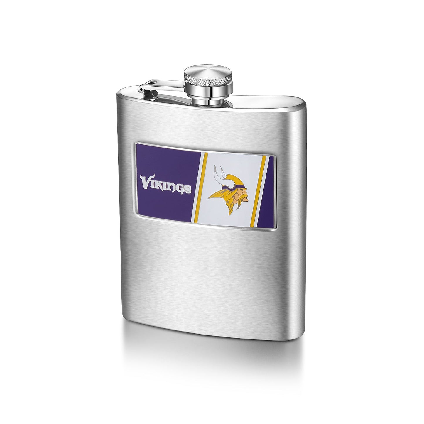 NFL Stainless Steel Flask - Gamedays Gear - Minnesota Vikings