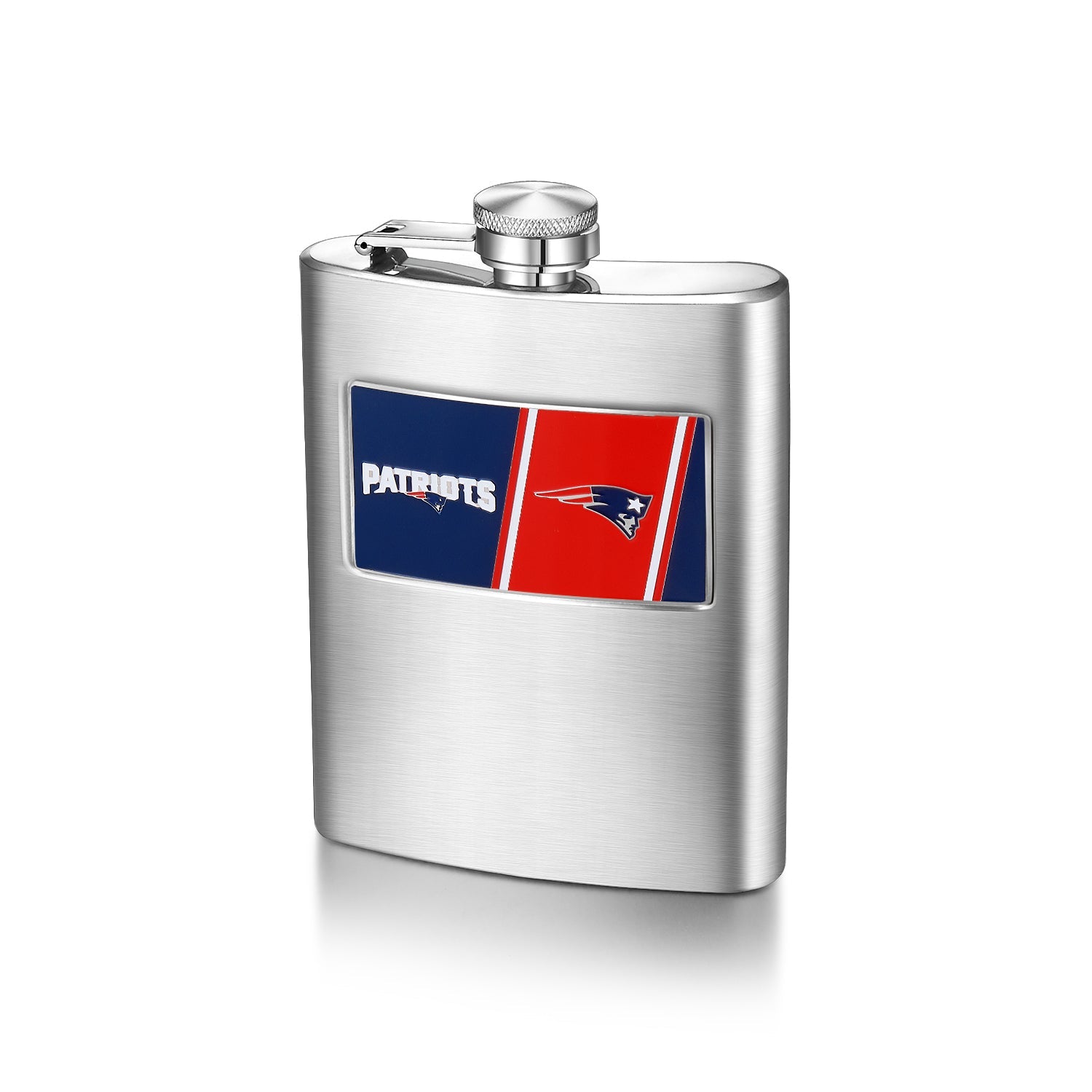 NFL Stainless Steel Flask - Gamedays Gear - New England Patriots