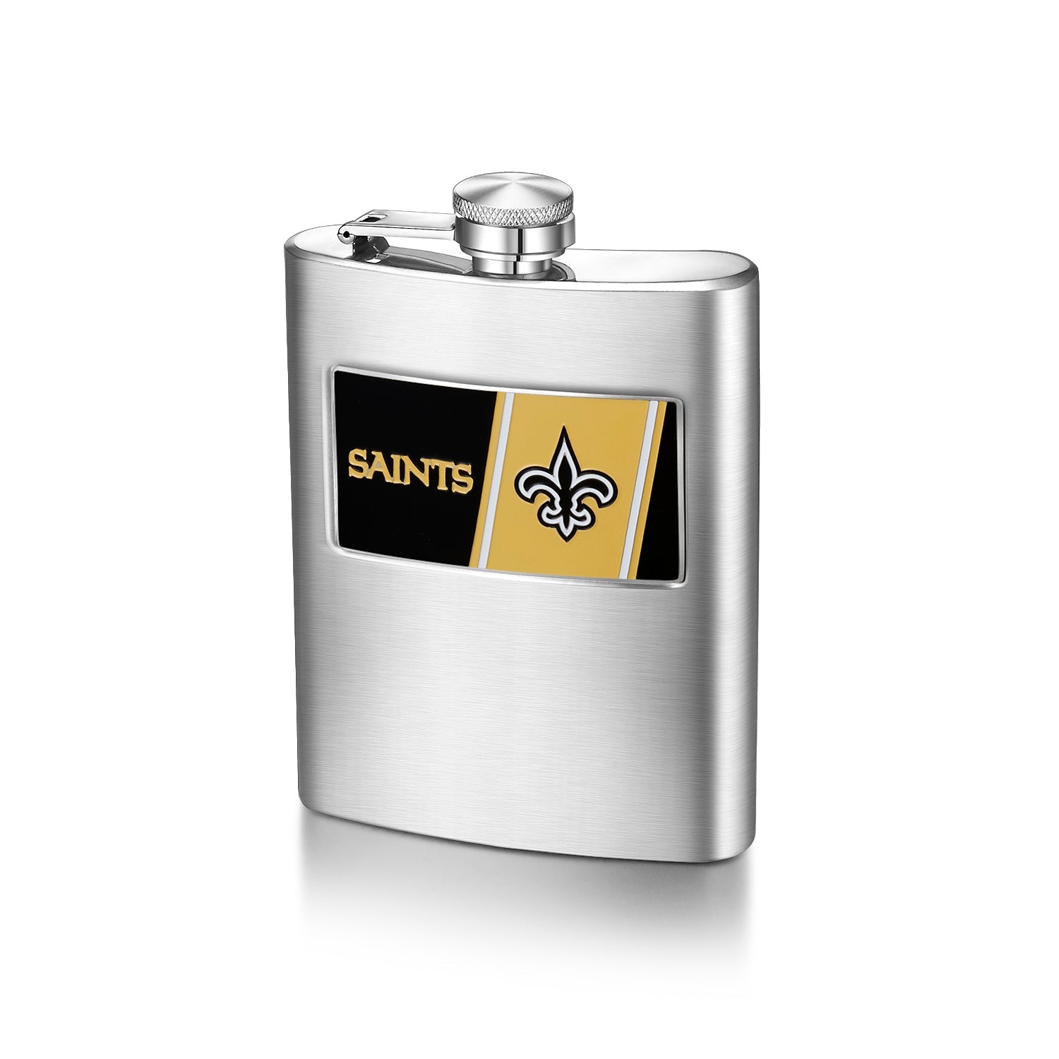 NFL Stainless Steel Flask - Gamedays Gear - New Orleans Saints