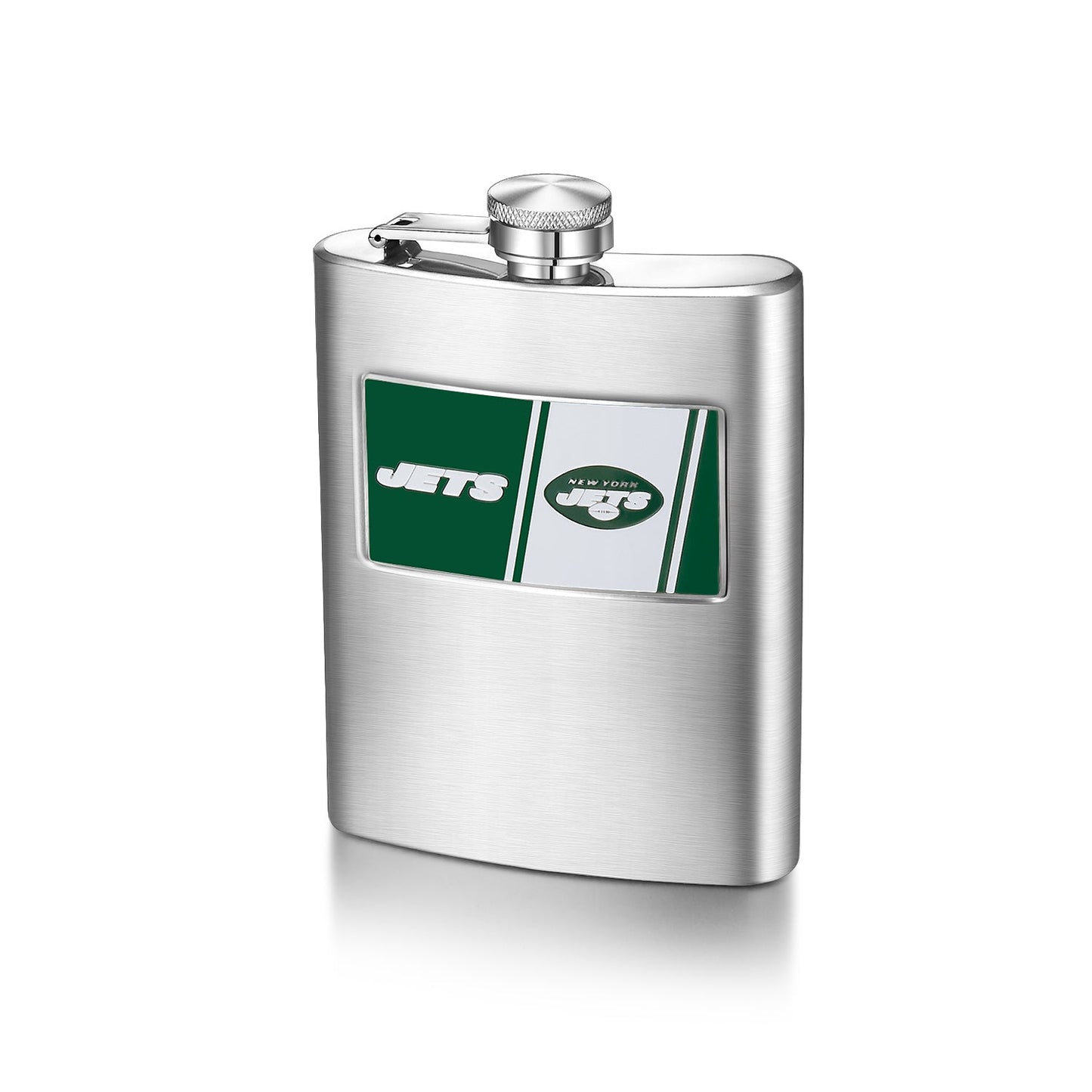 NFL Stainless Steel Flask - Gamedays Gear - New York Jets