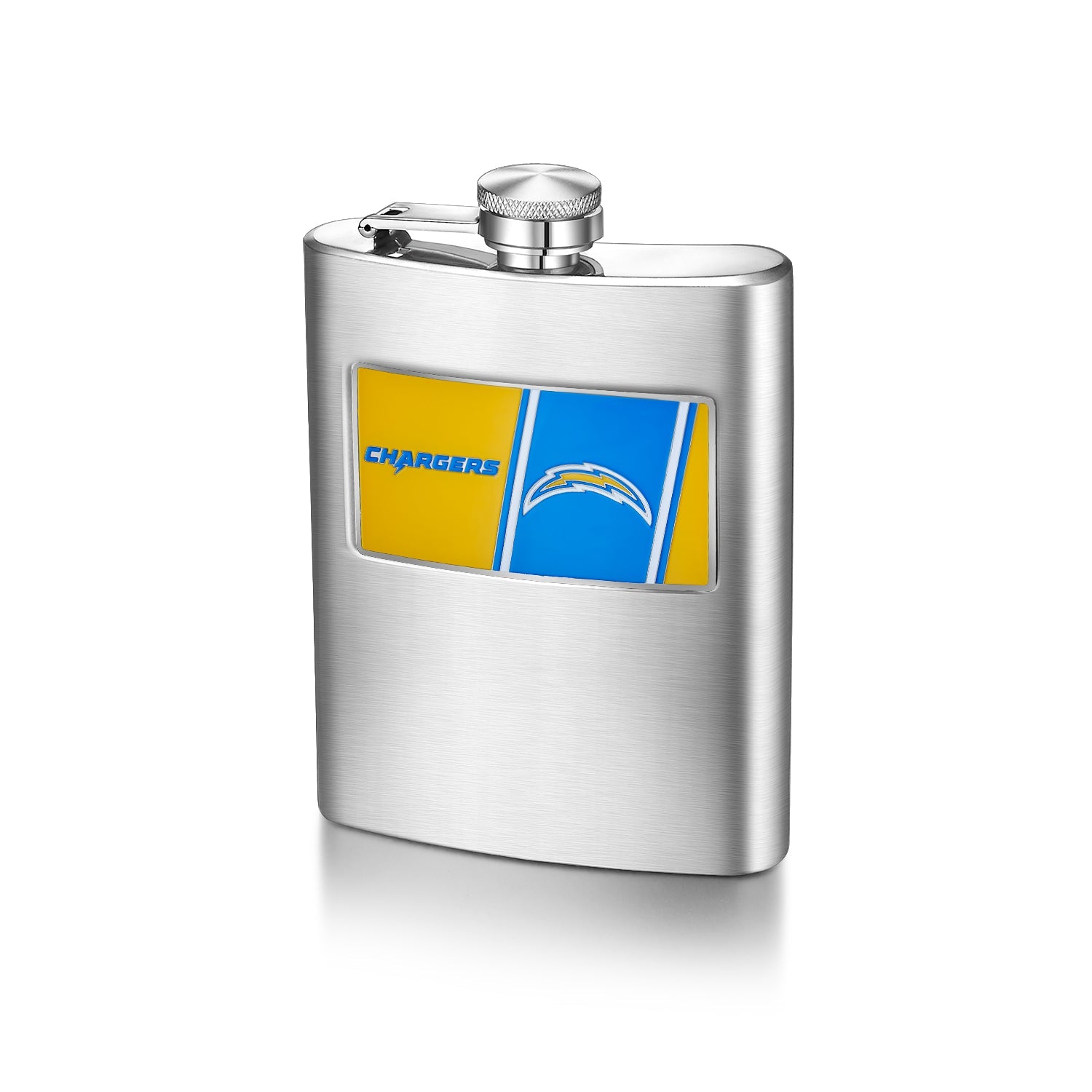 NFL Stainless Steel Flask - Gamedays Gear - Los Angeles Chargers