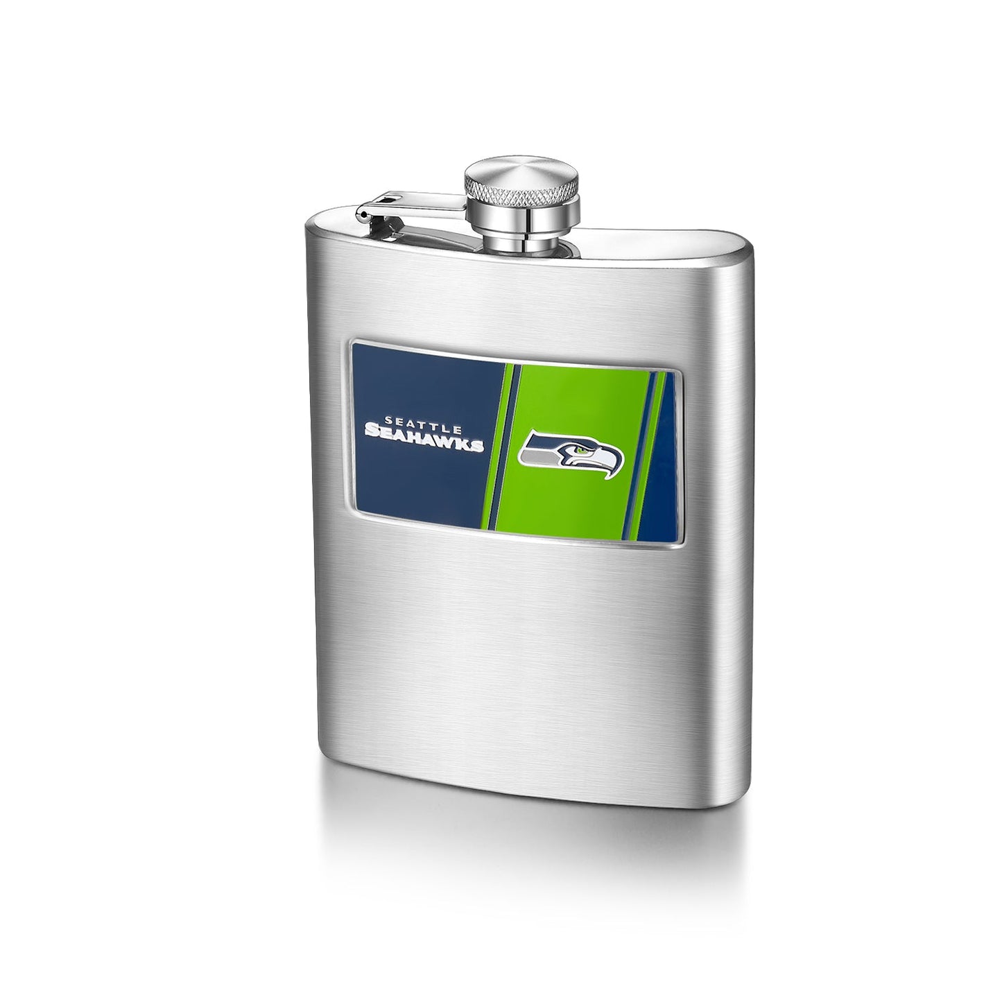 NFL Stainless Steel Flask - Gamedays Gear - Seattle Seahawks