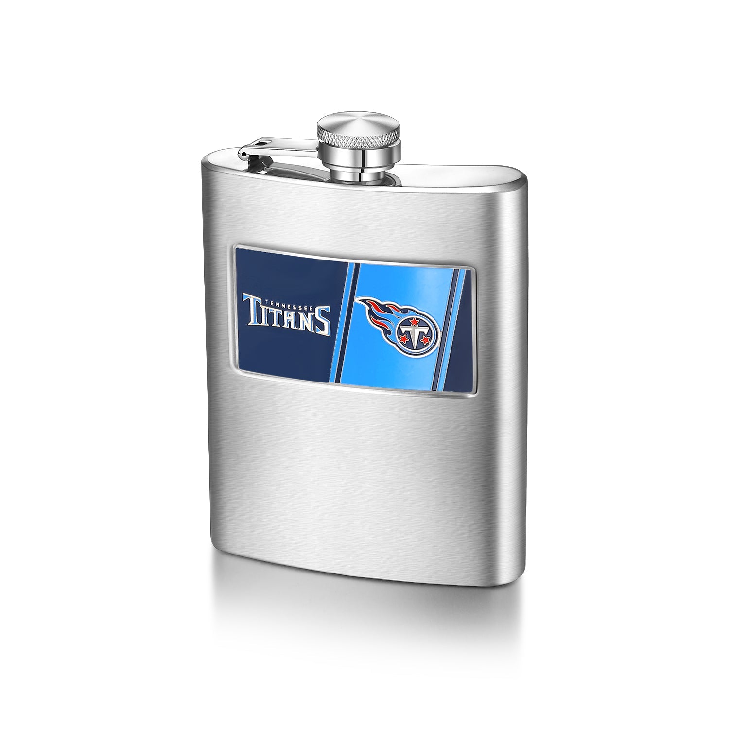 NFL Stainless Steel Flask - Gamedays Gear - Tennessee Titans