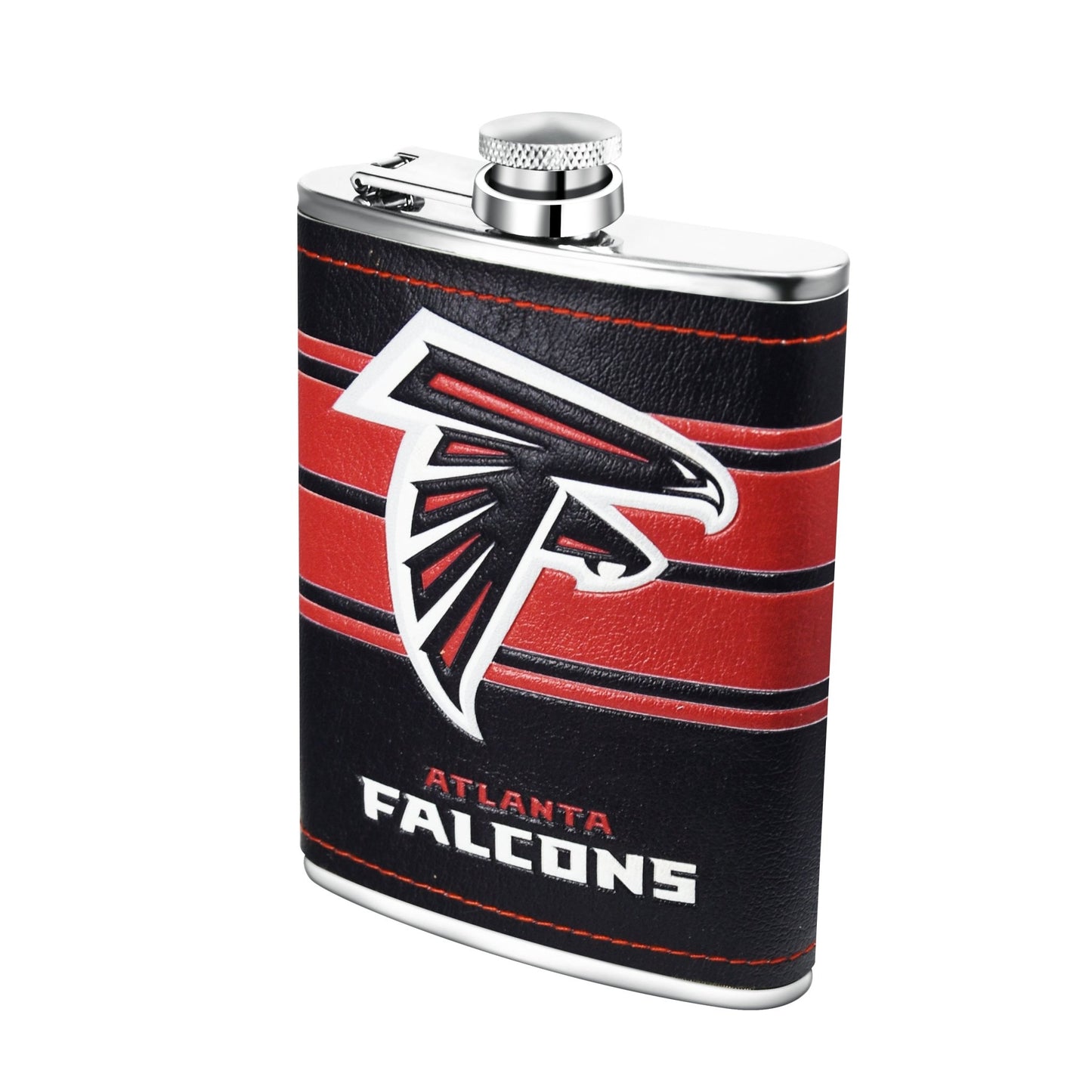 NFL Stainless Steel Hip Flask Set - Gamedays Gear - Atlanta Falcons