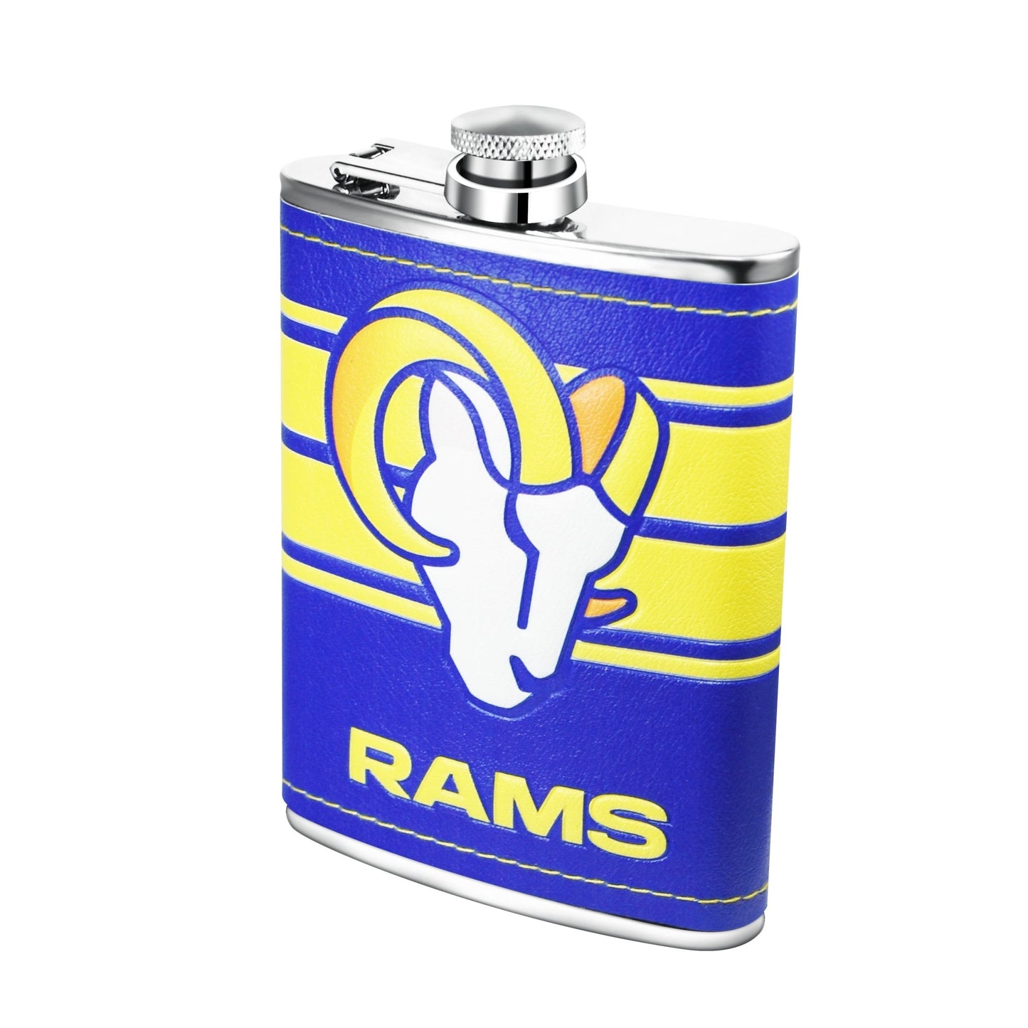 NFL Stainless Steel Hip Flask Set - Gamedays Gear - Los Angeles Rams