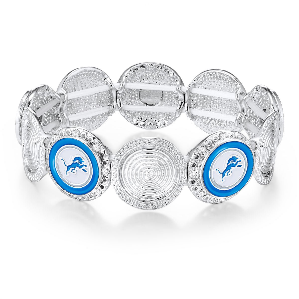 NFL Stretch Logo Bracelet - Gamedays Gear - Detroit Lions