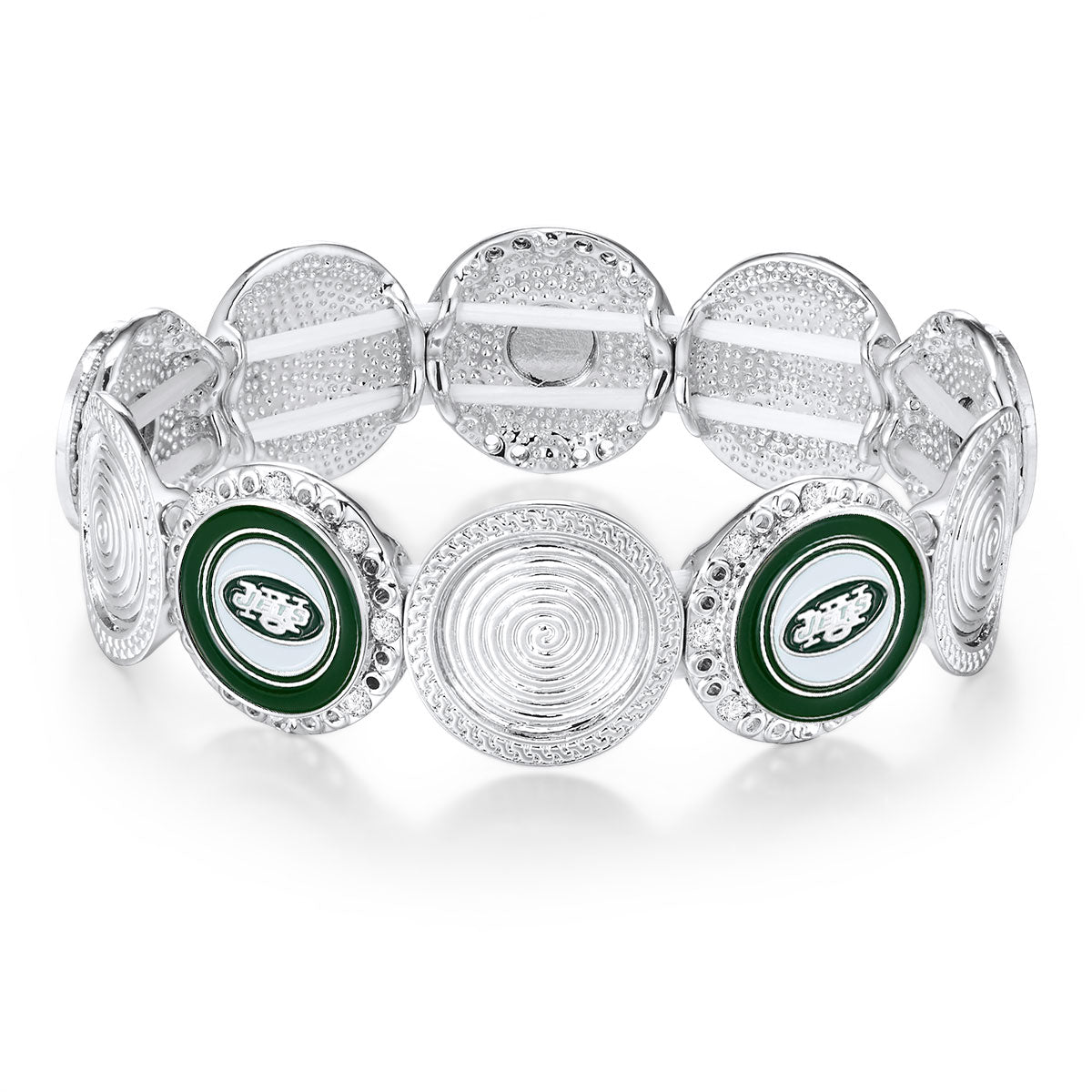 NFL Stretch Logo Bracelet - Gamedays Gear - New York Jets