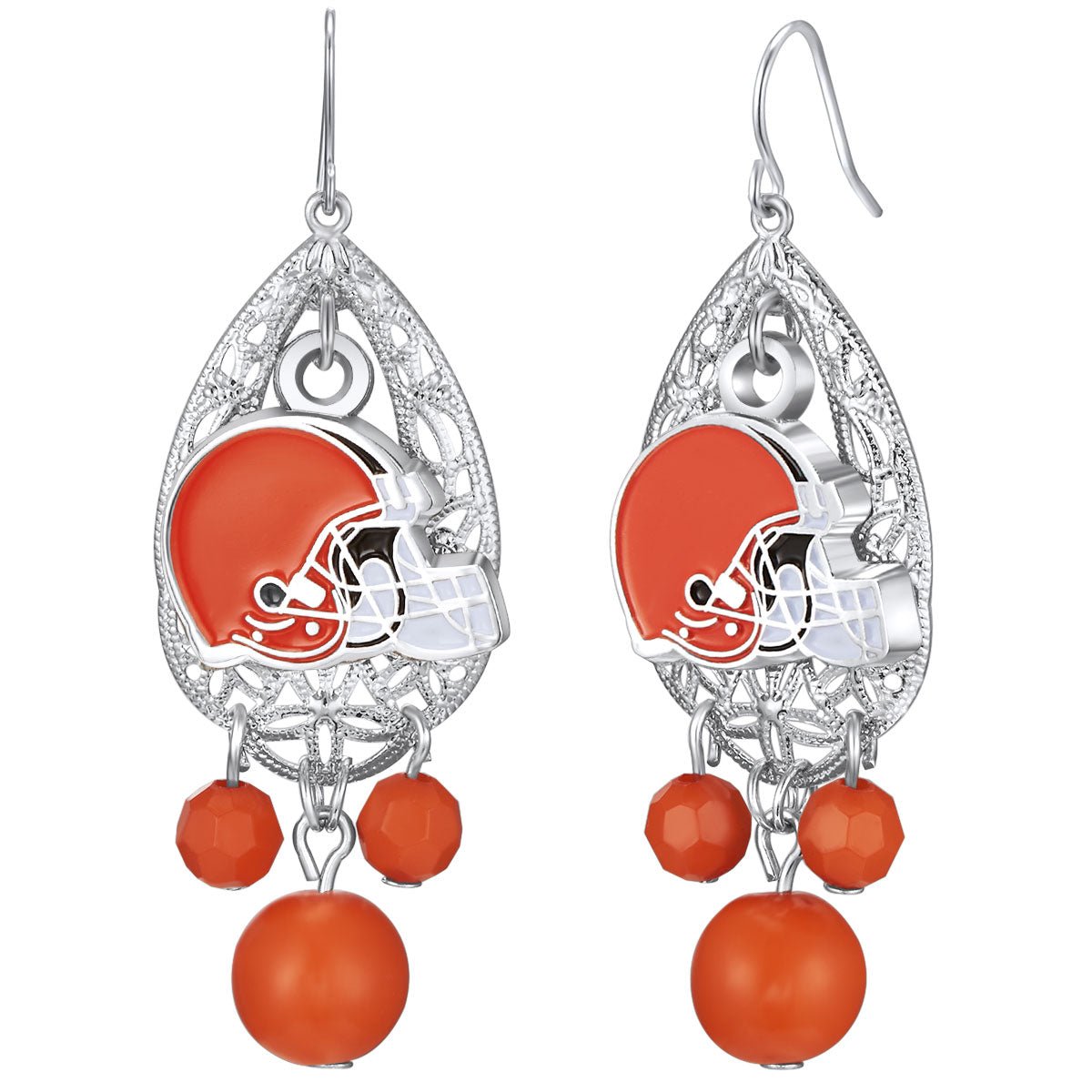 Gamedays Gear NFL Teardrop Logo Dangler Earrings E003 - 1008