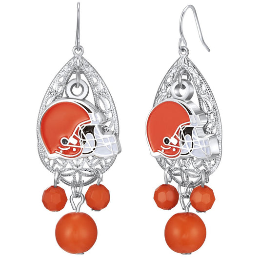 NFL Teardrop Logo Dangler Earrings - Gamedays Gear - San Francisco 49ers