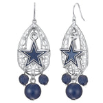 Gamedays Gear NFL Teardrop Logo Dangler Earrings E003 - 1009