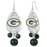 Gamedays Gear NFL Teardrop Logo Dangler Earrings E003 - 1012