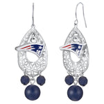 Gamedays Gear NFL Teardrop Logo Dangler Earrings E003 - 1019