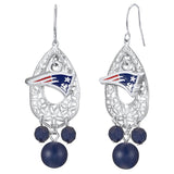 Gamedays Gear NFL Teardrop Logo Dangler Earrings E003 - 1019