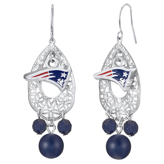 NFL Teardrop Logo Dangler Earrings - Gamedays Gear - San Francisco 49ers