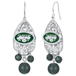Gamedays Gear NFL Teardrop Logo Dangler Earrings E003 - 1022
