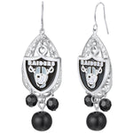 Gamedays Gear NFL Teardrop Logo Dangler Earrings E003 - 1023