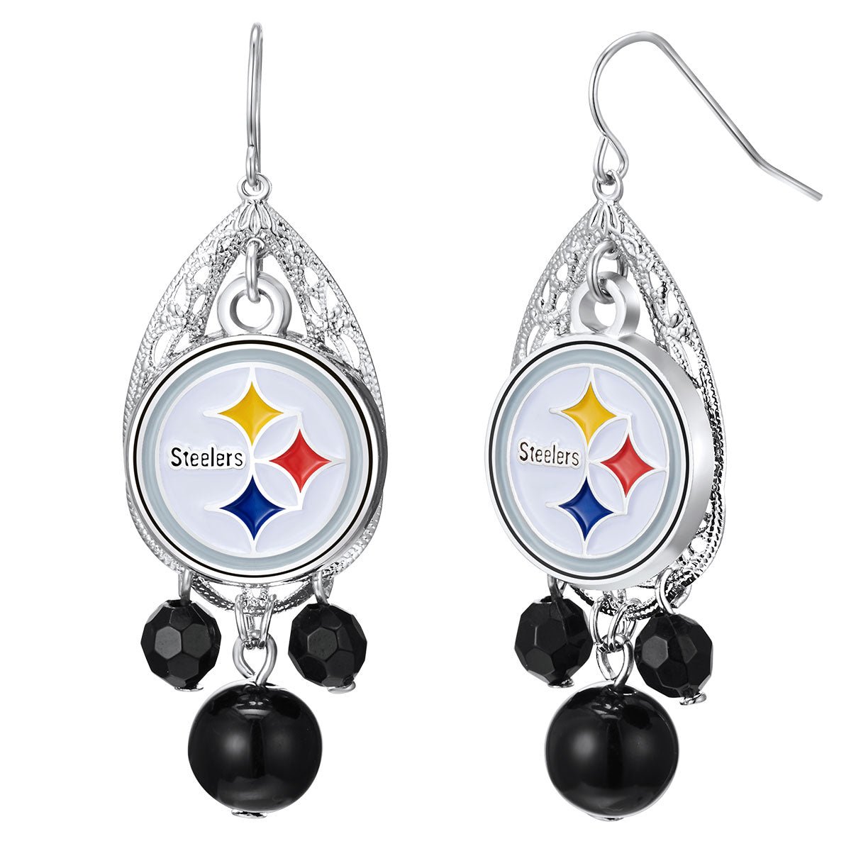 Gamedays Gear NFL Teardrop Logo Dangler Earrings E003 - 1025