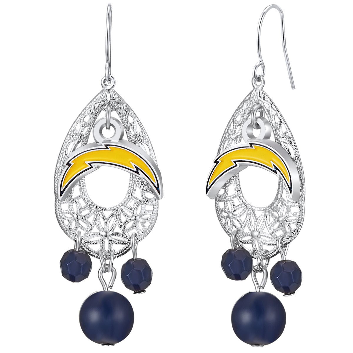 Gamedays Gear NFL Teardrop Logo Dangler Earrings E003 - 1026