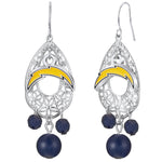 Gamedays Gear NFL Teardrop Logo Dangler Earrings E003 - 1026