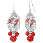 Gamedays Gear NFL Teardrop Logo Dangler Earrings E003 - 1030
