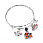 Gamedays Gear NFL Three Charm Logo Bracelet B005 - 1007 - SI