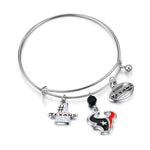 Gamedays Gear NFL Three Charm Logo Bracelet B005 - 1013