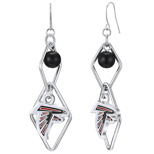 NFL Triangle Logo Dangler Earrings - Gamedays Gear - Kansas City Chiefs