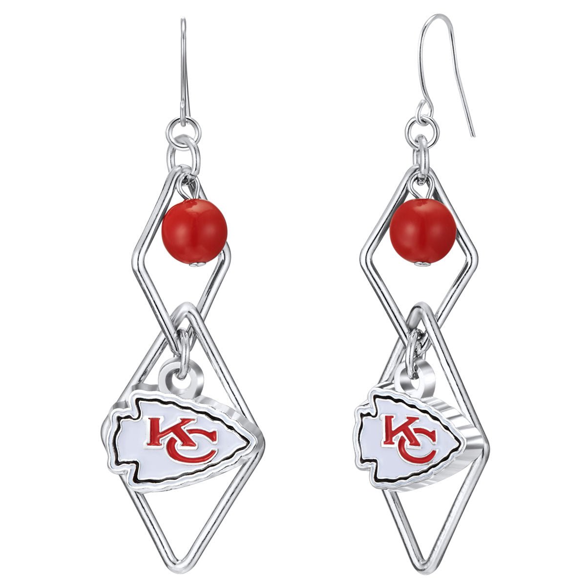 Gamedays Gear NFL Triangle Logo Dangler Earrings E001 - 1016
