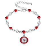 Gamedays Gear NFL Two Tone Crystal Bangle Bracelet B012 - 1001
