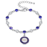 Gamedays Gear NFL Two Tone Crystal Bangle Bracelet B012 - 1003