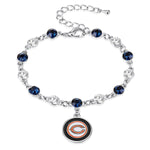 Gamedays Gear NFL Two Tone Crystal Bangle Bracelet B012 - 1006