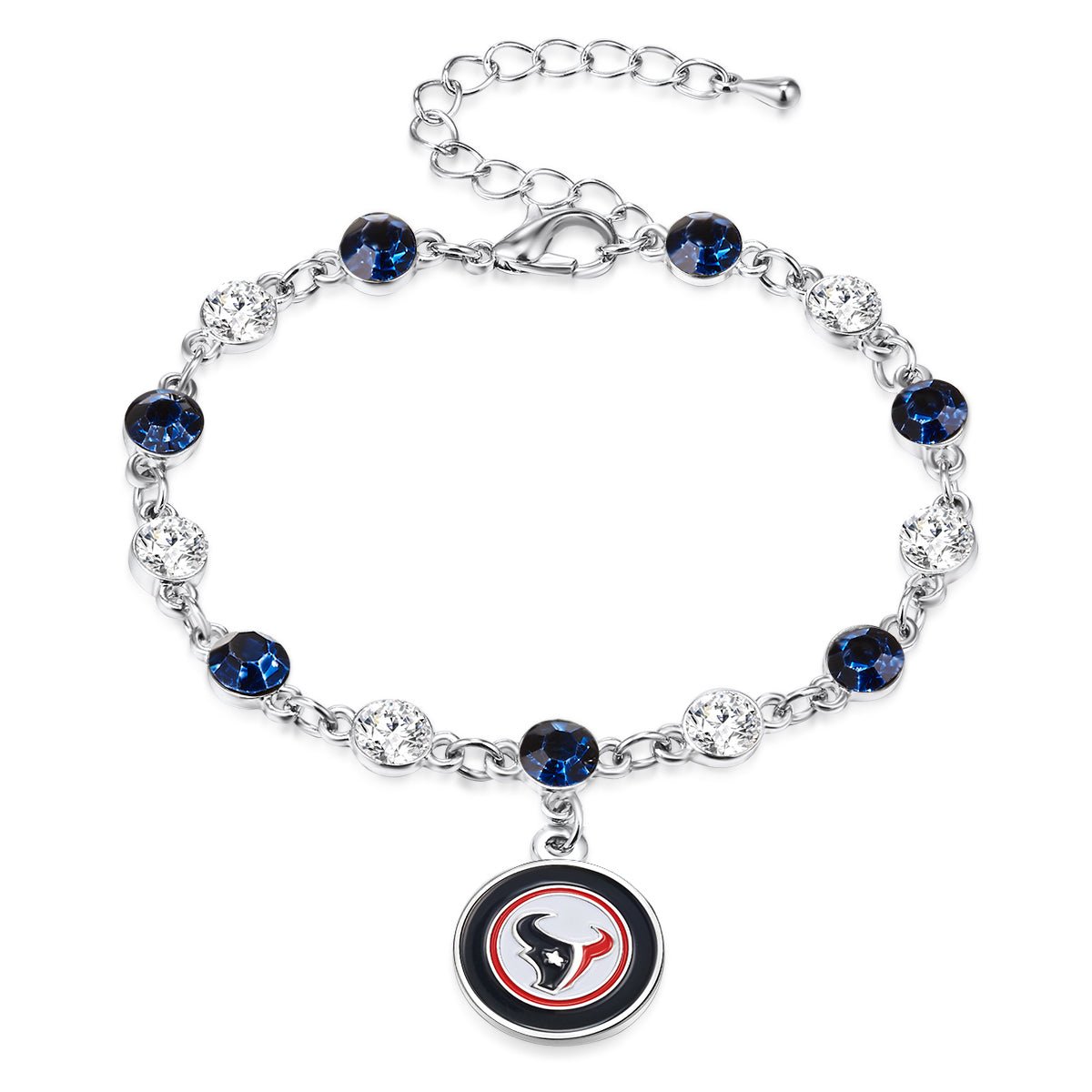 Gamedays Gear NFL Two Tone Crystal Bangle Bracelet B012 - 1013