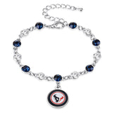 Gamedays Gear NFL Two Tone Crystal Bangle Bracelet B012 - 1013