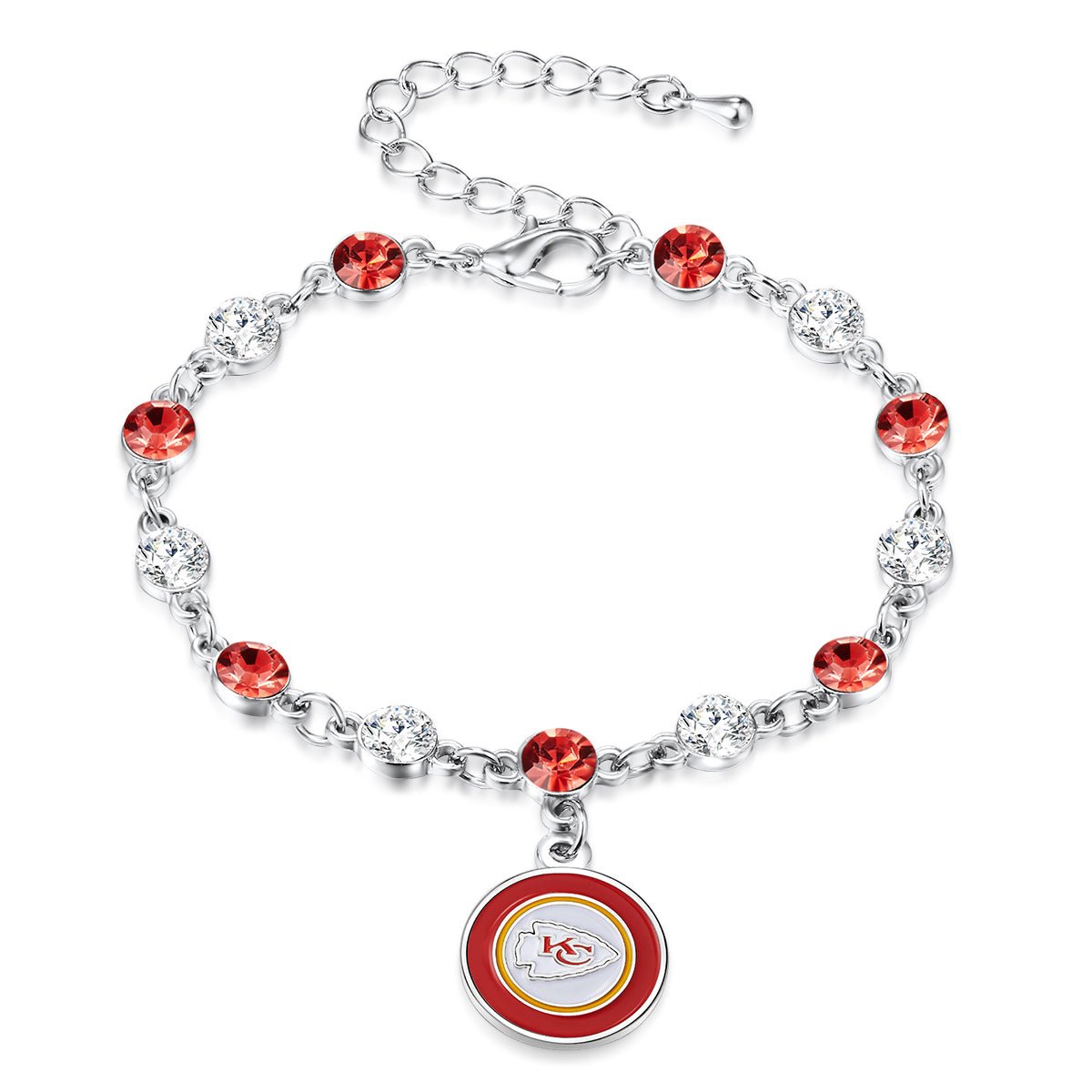 Gamedays Gear NFL Two Tone Crystal Bangle Bracelet B012 - 1016