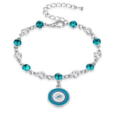 Gamedays Gear NFL Two Tone Crystal Bangle Bracelet B012 - 1017
