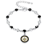 Gamedays Gear NFL Two Tone Crystal Bangle Bracelet B012 - 1020